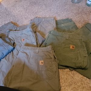 8 pairs of carhartt pants